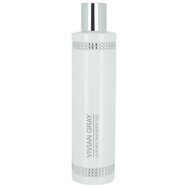 Vivian Gray, Crystals In White, Softening, Shower Gel, For All Skin Types, 250 ml