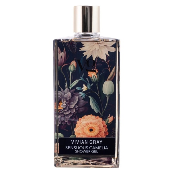 Vivian Gray, Sensuous Camelia, Cleansing and Hydrating, Shower Gel, For All Skin Types, 350 ml