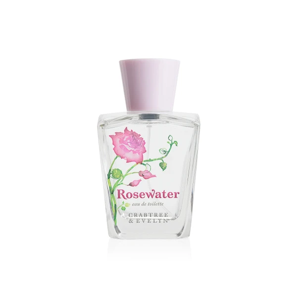Crabtree & Evelyn, Rosewater, Eau De Toilette, For Women, 100 ml