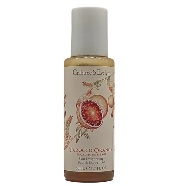 Crabtree & Evelyn, Tarocco Orange, Cleansing, Shower Gel, For All Skin Types, 50 ml