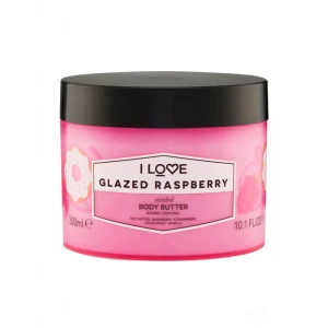 I Love, Signature Collection, Vegan, Hydrating, Glazed Raspberry, Body Butter, 330 ml