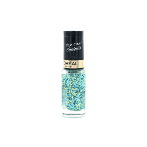 L'Oreal Paris, Color Riche Les Top Coats, Nail Polish, 928, Oulala Blue, 5 ml