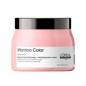 L'Oreal Professionnel, Serie Expert Vitamino Color, Resveratrol, Hair Treatment Cream Mask, For Colour Protection, 500 ml