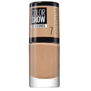 Maybelline, Color Show 60 Seconds, Nail Polish, Nr. 7, Nude Suede, 7 ml