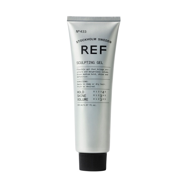 Ref Stockholm, Styling & Finish No.433, Vegan, Hair Styling Gel, Shine Finish, Flexible Hold, 150 ml