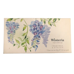 Set Trio, Crabtree & Evelyn, Wisteria, Hydrating, Soap Bar, 3 pcs, 85 g