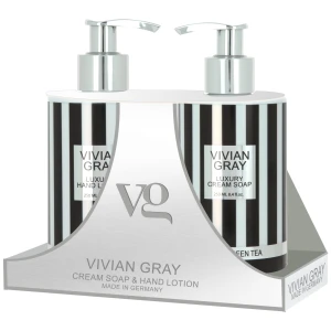 Set Vivian Gray: Luxury, Lemon & Green Tea, Cleansing, Liquid Soap, 250 ml + Luxury, Lemon & Green Tea, Hydrating, Hand Lotion, 250 ml