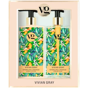 Set Vivian Gray: Sparkling Orange, Hydrating, Hand Lotion, 350 ml + Sparkling Orange, Cleansing, Liquid Soap, 350 ml