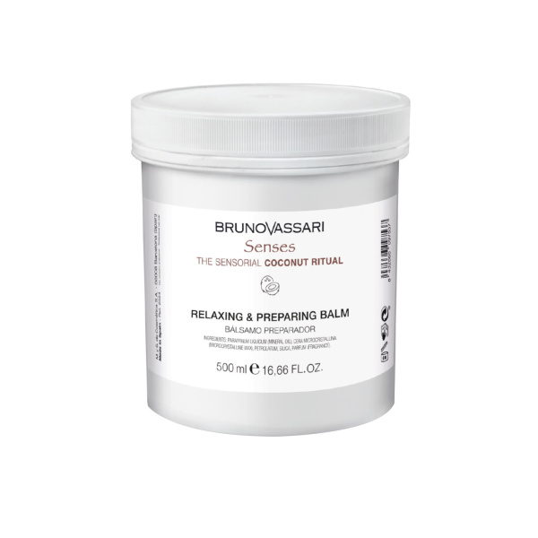 Bruno Vassari, Senses, Coconut, Relaxing, Body Balm, 500 ml