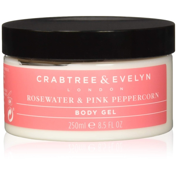 Crabtree & Evelyn, Rosewater & Pink Peppercorn, Hydrating, Body Gel, 250 ml