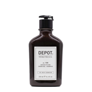 Depot, 100 Hair Cleansing No. 105, Charcoal, Hair Shampoo, For Detoxing, 250 ml