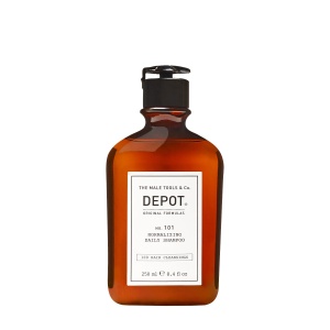 Depot, 100 Hair Cleansing No. 101, Botanical Complex, Hair Shampoo, Normalizing, 250 ml