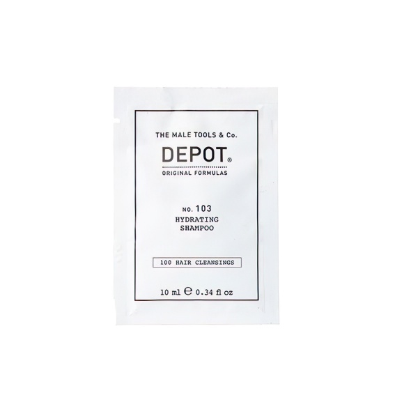 Depot, 100 Hair Cleansing No. 103, Pro-Vitamin B5, Hair Shampoo, For Hydration, 10 ml
