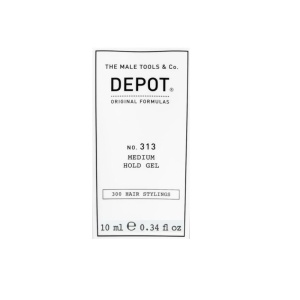 Depot, 300 Hair Stylings No. 313, UV Filter, Hair Styling Gel, Definition & Control, Medium Hold, 10 ml