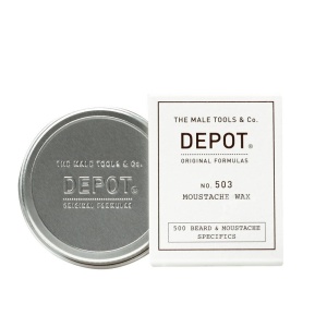Depot, 500 Beard & Mustache Specifics No. 503, Jojoba Oil, Moustache Wax, For Styling, 30 ml