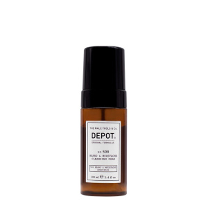 Depot, 500 Beard & Mustache Specifics No. 508, Beard Foam, For Cleansing, 100 ml