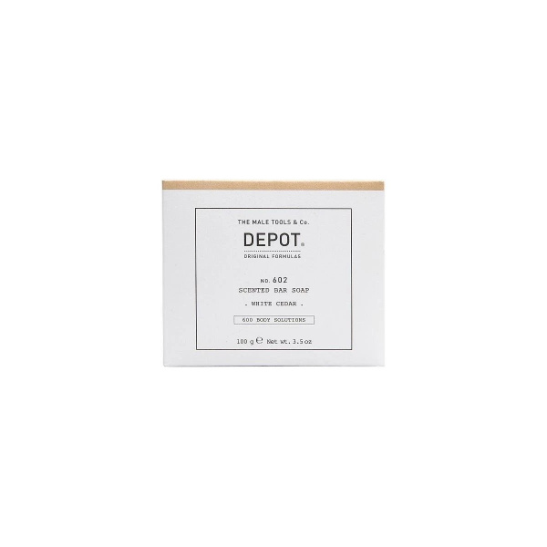 Depot, 600 Body Solutions No. 602, Botanical Complex, Cleansing, White Cedar, Scented Soap Bar , 100 g