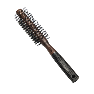 Depot, Accessories No. 724, Round, Hair Brush, Black/Brown, Size S, For Styling