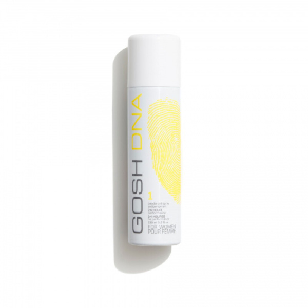 Gosh, Gosh DNA 1, Deodorant Spray, For Women, 150 ml