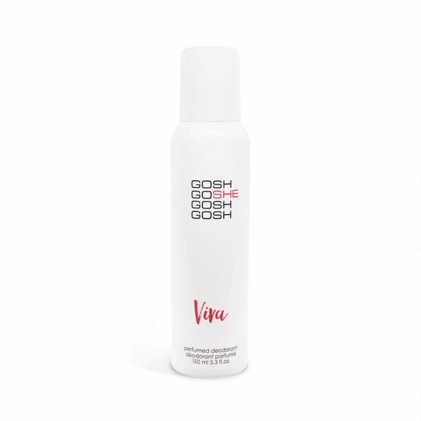 Gosh, She Viva, White Musk, Anti-Perspirant, Deodorant Spray, For Women, 150 ml