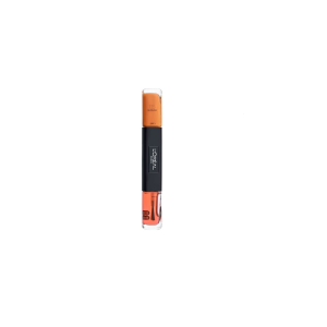 L'Oreal Paris, Infallible, Gel-Effect, Nail Polish 2-In-1, 135, Go-Orange, 2 x, 5 ml