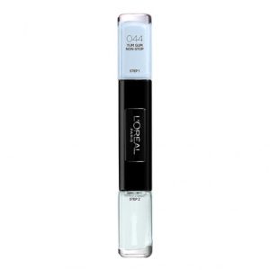 L'Oreal Paris, Infallible, Nail Polish 2-In-1, 44, Yum Gum Non-Stop, 2 x, 5 ml