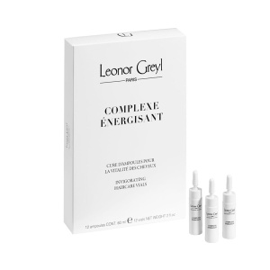 Set, Leonor Greyl, Complexe Energisant, Leave-In Scalp Treatment Lotion, Revitalizing, 12 pcs, 5 ml