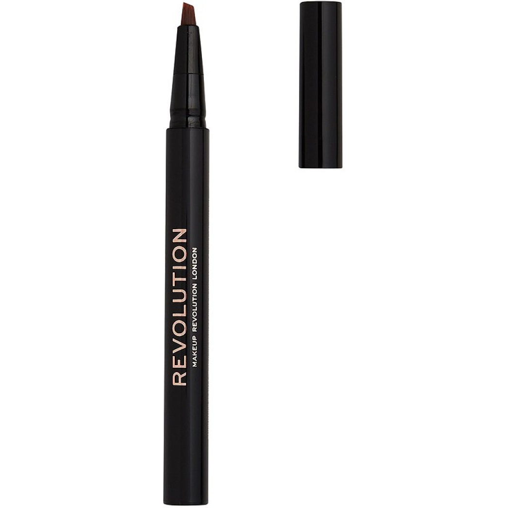 makeup revolution bushy brow eyebrow pencil dark brown 0 5 ml 0 5057566188067 1671534372
