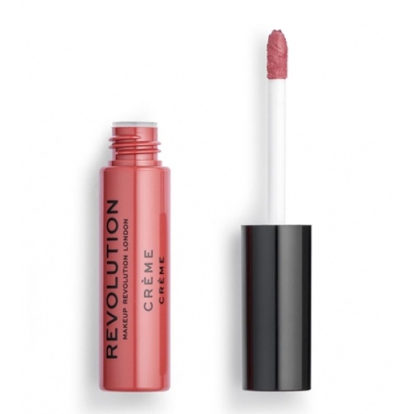Makeup Revolution, Creme, Liquid Lipstick, 112, Ballerina, 3 ml