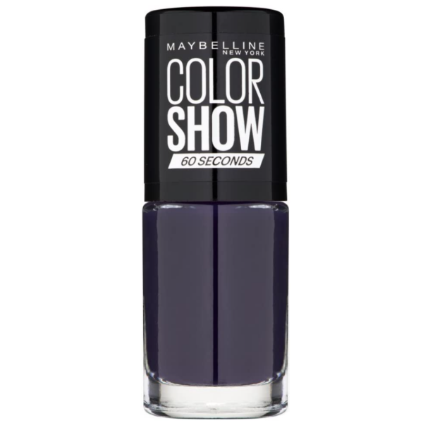 Maybelline, Color Show 60 Seconds, Nail Polish, Nr. 330, Manhattan Midnight, 7 ml