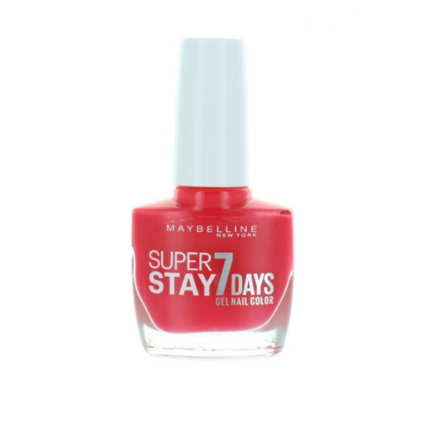 Maybelline, Forever Strong Super Stay 7 Days, Nail Polish, Nr. 490, Rose Salsa, 10 ml