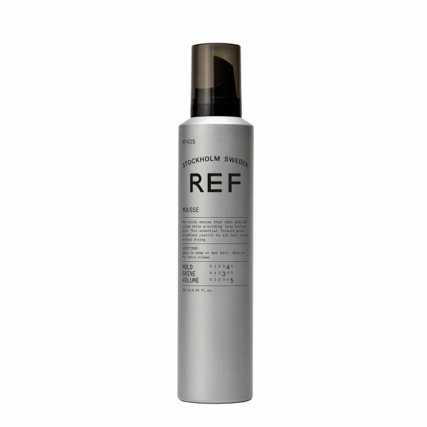 Ref Stockholm, Volume & Bodifying No.435, Vegan, Hair Styling Mousse, For Volume, Strong Hold, 250 ml