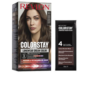 Revlon, Color Stay, Permanent Hair Dye, 5.3 Medium Golden Brown, 165 ml