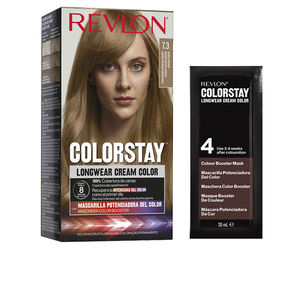 Revlon, Colorstay, Permanent Hair Dye, 7.3 Dark Golden Blonde, 165 ml