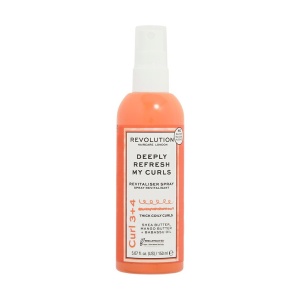 Revolution Haircare, My Curls 3+4, Vegan, Hair Leave-In Conditioner, Curl Refresh, 150 ml