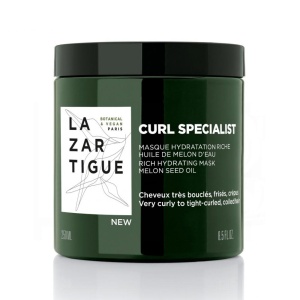 Lazartigue, Curl Specialist, Hair Treatment Cream Mask, Hydration, 250 ml
