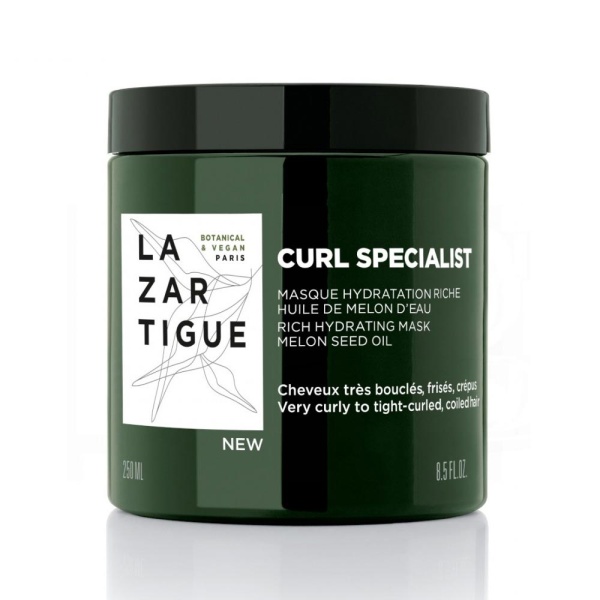 Lazartigue, Curl Specialist, Hair Treatment Cream Mask, Hydration, 250 ml