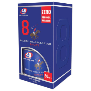 Beverly Hills Polo Club, Sport, Deodorant Roll-On, For Men, 50 ml