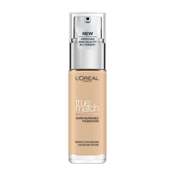 L'Oreal Paris, True Match Super-Blendable, Liquid Foundation, 1.5N, Linen, 30 ml