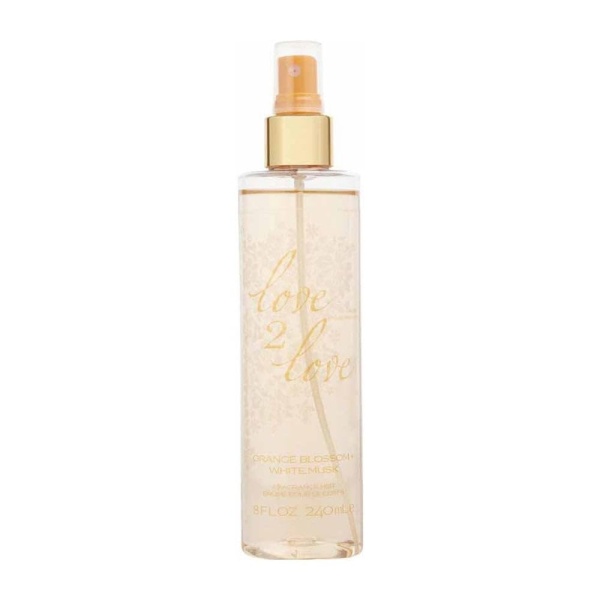 Love 2 Love, Orange Blossom + White Musk, Body Spray, Body, 240 ml