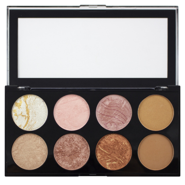 Makeup Revolution, Ultra Blush, Blush Palette, Golden Sugar, 12.8 g
