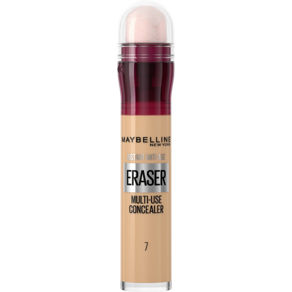 Maybelline, Instant Anti Age Eraser, Correcting, Under-Eye Concealer Pen, 07, Sand, 6.8 ml