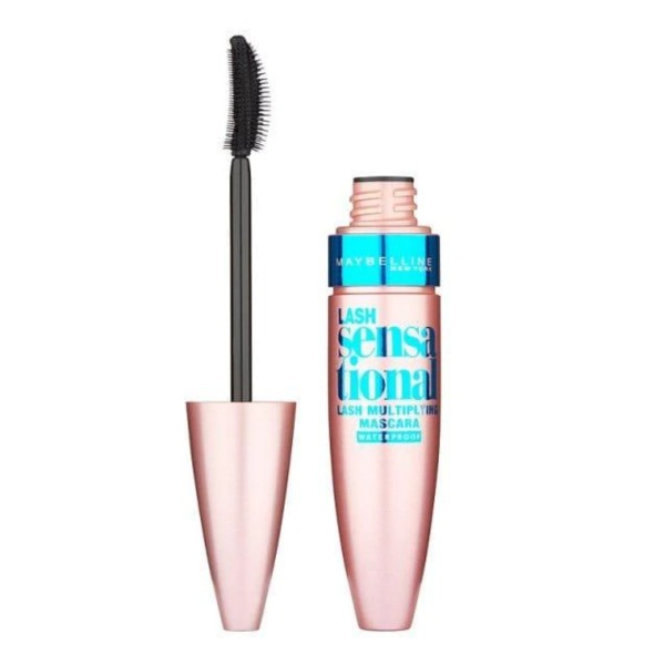 Maybelline, Lash Sensational, Waterproof, Volumizing, Mascara, Black, 9.5 ml