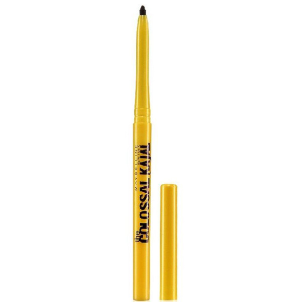 Maybelline, The Colossal, Retractable, Kohl Kajal Eyeliner, Black, 0.35 g