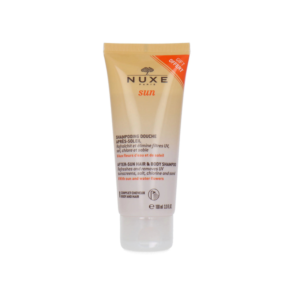 nuxe sun after sun shampoo for hair body 100 ml 1714470404