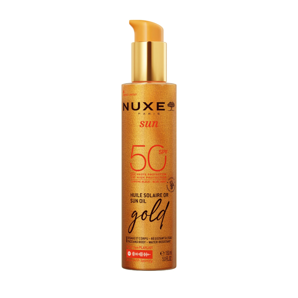 nuxe sun gold uv protection tanning oil spf 50 150 ml 1742901496