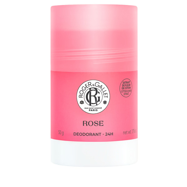 Roger & Gallet, Rose, 24h Protection, Deodorant Stick, For Women, 50 g