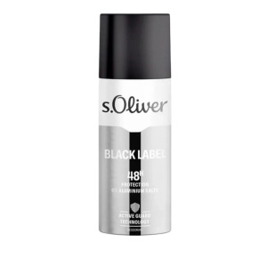 S. Oliver, Black Label, Hydrating 48H, Deodorant Spray, For Men, 150 ml