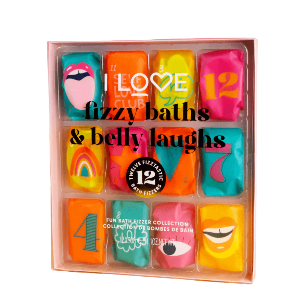 set i love fizzy baths belly laughs bath bomb 12 pcs 40 g 1714121483