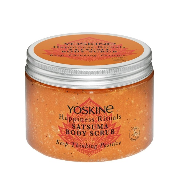 Yoskine, Happiness Rituals, Satsuma, Peeling, Body Scrub, 300 ml